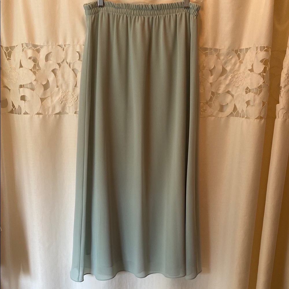 Elegant Mint Green Women's Skirt